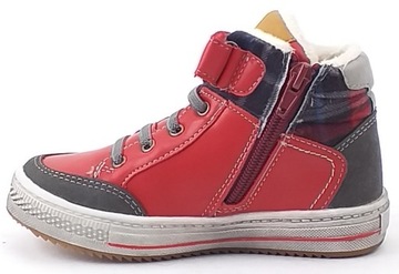 ДЕТСКИЕ БОТИНКИ TRAPERS AMERICAN CLUB GC25 ОБУВЬ НА ЛИПУЧКЕ И МОЛНИИ 31