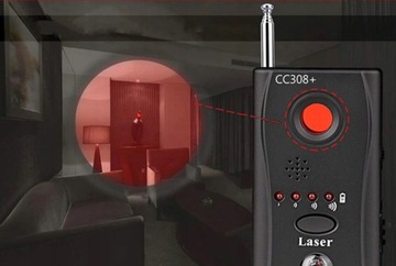 Detektor wykrywacz podsłuchów GPS GSM kamer anty szpieg SPYWARE DEFENDER