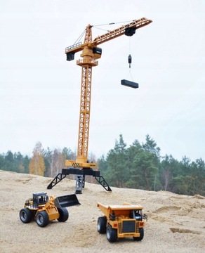 Радиоуправляемый кран 132x58см