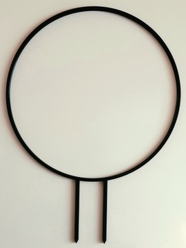 ОПОРА ДЛЯ ЦВЕТОЧНОЙ ПЕРГОЛЫ КРУГЛАЯ 1 ОБОДКА 25,5 см