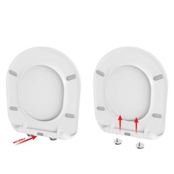 СИДЕНЬЕ ДЛЯ УНИТАЗА SLIM ROYAL МЕДЛЕННО ЗАКРЫВАЮЩЕЕСЯ