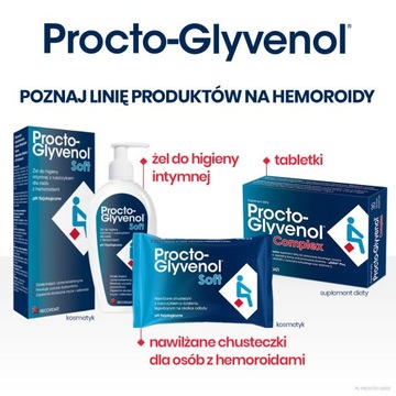 Салфетки Procto-Glyvenol Soft увлажняющие 30 шт.