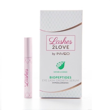 Lashes2Love Биопептидная сыворотка для ресниц, ускоряющая рост