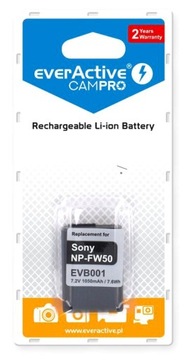 Akumulator CamPro do Sony NP-FW50 1050mAh