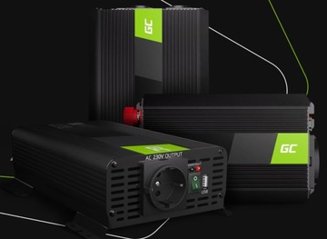 Преобразователь GREEN CELL Pro 12 В/230 В, 3000 Вт/6000 Вт