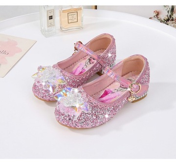 FROZEN SHOES FROZEN ELSA БЛЕСТЯЩИЕ БАЛЕТКИ ELZA Размер 23-38