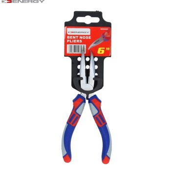 ПОЛУКРУГЛЫЕ ПЛОСКОГУБЦЫ, УДЛИНЕННЫЕ, ИЗОГНАННЫЕ НА 6 ДЮЙМОВ