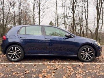 Volkswagen Golf VII Hatchback 3d 1.4 TSI BlueMotion Technology 150KM 2014 Volkswagen Golf 1.4 TSI 150KM, highline, skora, GRZANE FOTELE, polecam 1.4, zdjęcie 9