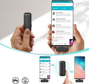 Mikrofon Bezprzewodowy 20m Krawatowy USB USB-C TYPE-C na Telefon Ulanzi J11