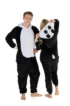 KOMBINEZON ONESIE PIŻAMA DRES KOSTIUM PANDA rozm L