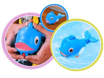 ZABAWKA DO KĄPIELI UROCZY WIELORYB ZA0595