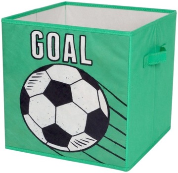 POJEMNIK PUDEŁKO NA ZABAWKI GOAL 30x30x30 cm