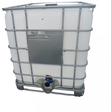 Резервуар для воды на поддоне 1000л МАУЗЕР+КРАН+СОЕДИНЕНИЕ ШЛАНГА