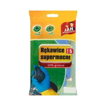 Rękawiczki wielorazowe Jan Niezbędny r.S lateks x2