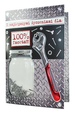 Kartka dla Mężczyzny Kolegi Faceta Brata lux KNF20