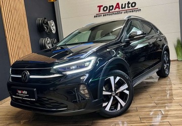 Volkswagen Taigo 1.0 TSI 110KM 2022 Volkswagen Taigo bezwypadkowy VIRTUAL FULL LED FABRYCZNY LAKIER gwaran