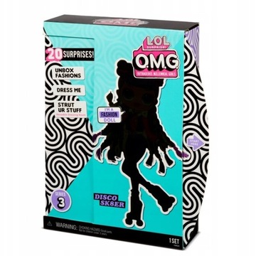 L.O.L. SURPRISE - Lalka O.M.G. Roller Chick Seria 3 Mga Entertainment