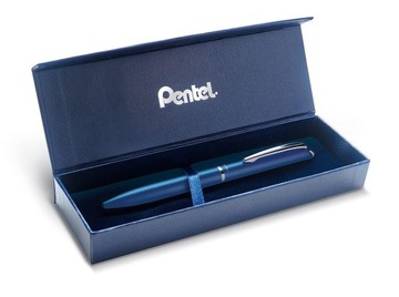 Eleganckie Pióro PENTEL BL2007 niebieski mat ETUI
