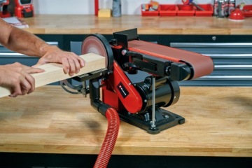 EINHELL TC-US 380 НАСТОЛЬНЫЙ ЛЕНТОЧНО-ШЛИФОВАЛЬНЫЙ СТАНОК