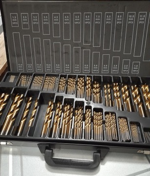 НАБОР СКОРОСТНЫХ СВЕРЛ ПО МЕТАЛЛУ 190ШТ 1-13ММ