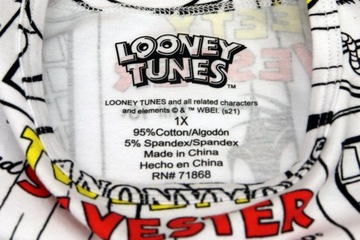 Looney Tunes Tweety Sylvester Sukienka Tunika 1X