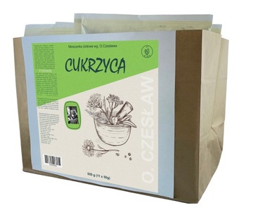 NA CUKIER zioła według Ojca Czesława pomagają obniżyć poziom cukru CUKRZYCA