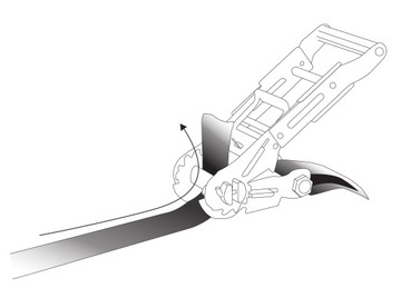 РЕМЕНЬ ФИКСИРУЮЩИЙ С НАТЯЖИТЕЛЕМ 2М