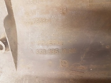 KRYT LIŠTA NÁRAZNÍKU ZADNÍ KPL MERCEDES W638 VITO