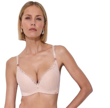 Alles Sublime Super Push-up NOWOŚĆ jednolity beż 75A bez fiszbin