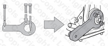 Комплект блокировки ГРМ OPEL 2.0 CDTi EcoFLEX B20DTH B20DTR после 2014 г.в.