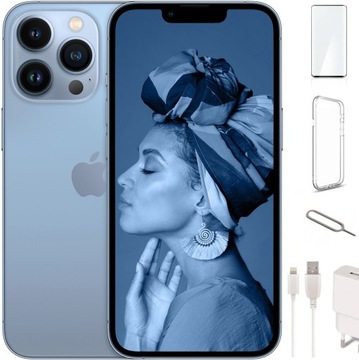 SMARTFON APPLE IPHONE 13 PRO 128GB | PREMIUM A+ | GRATISY | NIEBIESKI BLUE