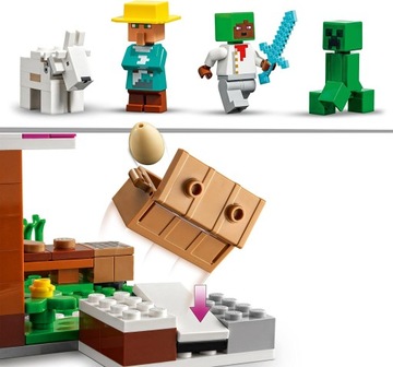 LEGO MINECRAFT BAKERY BAKER CREEPER 21184