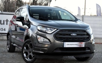 Ford Ecosport II SUV Facelifting 1.0 EcoBoost 125KM 2019 Ford EcoSport ST-line Idealny LED skora ALCANTARA navi. Benzyna 125KM, zdjęcie 5