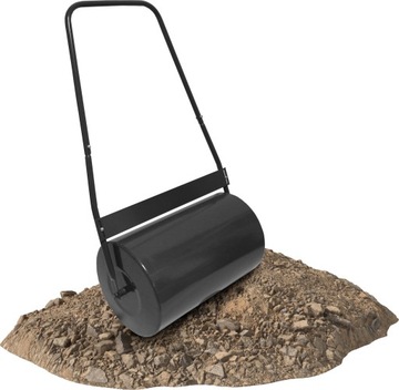 САДОВЫЙ ВАЛОК ДЛЯ ТРАВЫ ГАЗОНА МЕТАЛЛ 42СМ ЧЕРНЫЙ