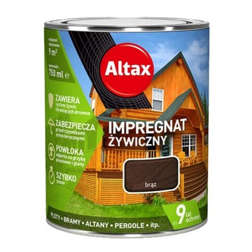 Brąz 0,75L Impregnat żywiczny Altax