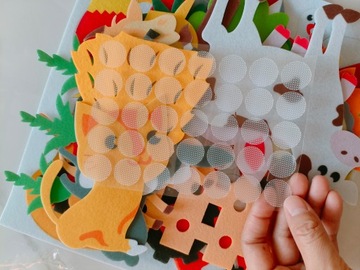 Educational board FELT MAT SET OF FELT FARM BOARDS