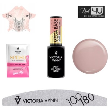 Victoria Vynn Gel Polish Mega Base Бежевая гибридная база 8 мл