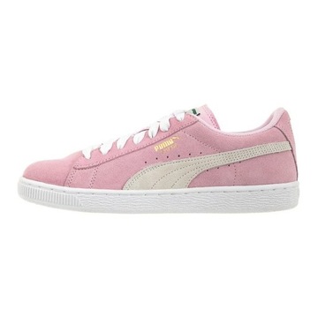 Buty Damskie Obuwie Puma Suede Jr 355110-30 Różowe