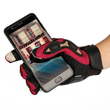 ПЕРЧАТКИ MOTOR QUAD PRO-BIKER ЦВЕТА TOUCH L