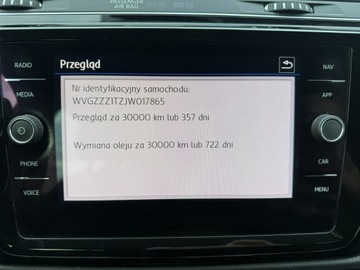 Volkswagen Touran III 1.4 TSI 150KM 2017 Volkswagen Touran 1.4 TSI 150KM, Sound, zdjęcie 21