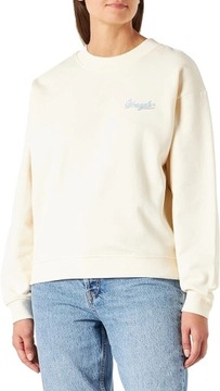 WRANGLER CREW SWEATSHIRT VANILLA ICE W6XAHYC11 M