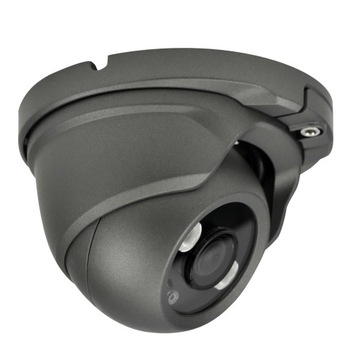 АНАЛОГОВАЯ КАМЕРА 8 МП НАРУЖНАЯ МЕТАЛЛИЧЕСКАЯ СЕРАЯ 4в1 TVI CVI AHD