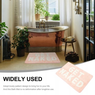 Коврики для ванной Декоративный флок Уникальный