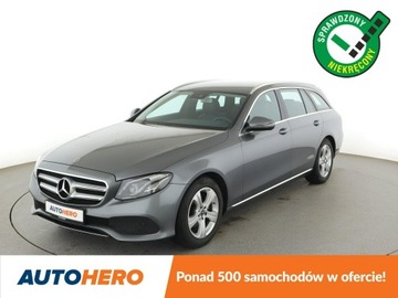 Mercedes Klasa E W213 Kombi 2.0 220d 194KM 2017 Mercedes E 220 Historia serwisowa ASO Automat Navi