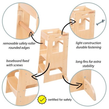 KITCHEN HELPER ST-003 натуральный кухонный помощник для детей