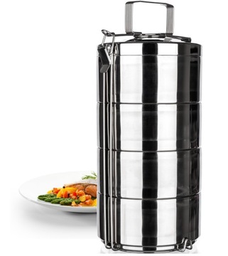 BANQUET POJEMNIK TERMOS OBIADOWY NA ŻYWNOŚĆ MENAŻKA LUNCH BOX CZWORAK 4,4 L