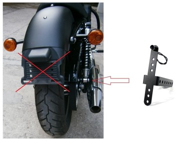Изготовленное на заказ крепление для бокбера-скрэмблера