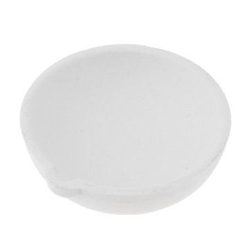 Емкость Плавильный тигель, белый, 750г, 9х3см.