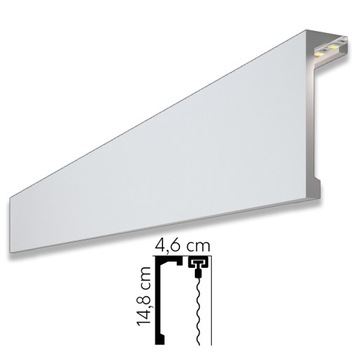 QL036 Карниз для маскировки Mardom Decor