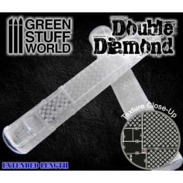 Валик Rolling Pin Double Diamond для нанесения миниатюрных текстур
